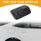 Fuel Tank Door Cap for Toyota Prado (2024–2025) Adhesive Carbon Fiber Black