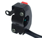 22mm Motorcycle Handlebar Switch for Engine Start Stop Kill Light Horn