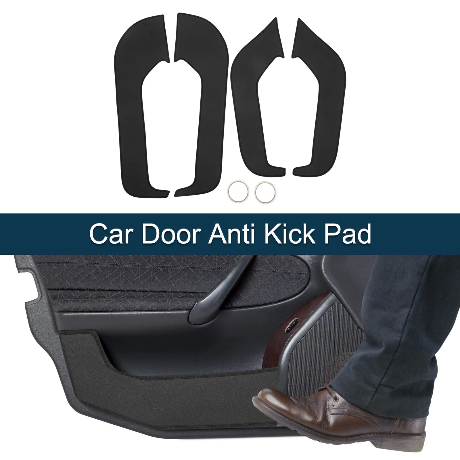 Set of 1 Car Door Anti Kick Pad Sticker Protector for Ford Mondeo (2022)