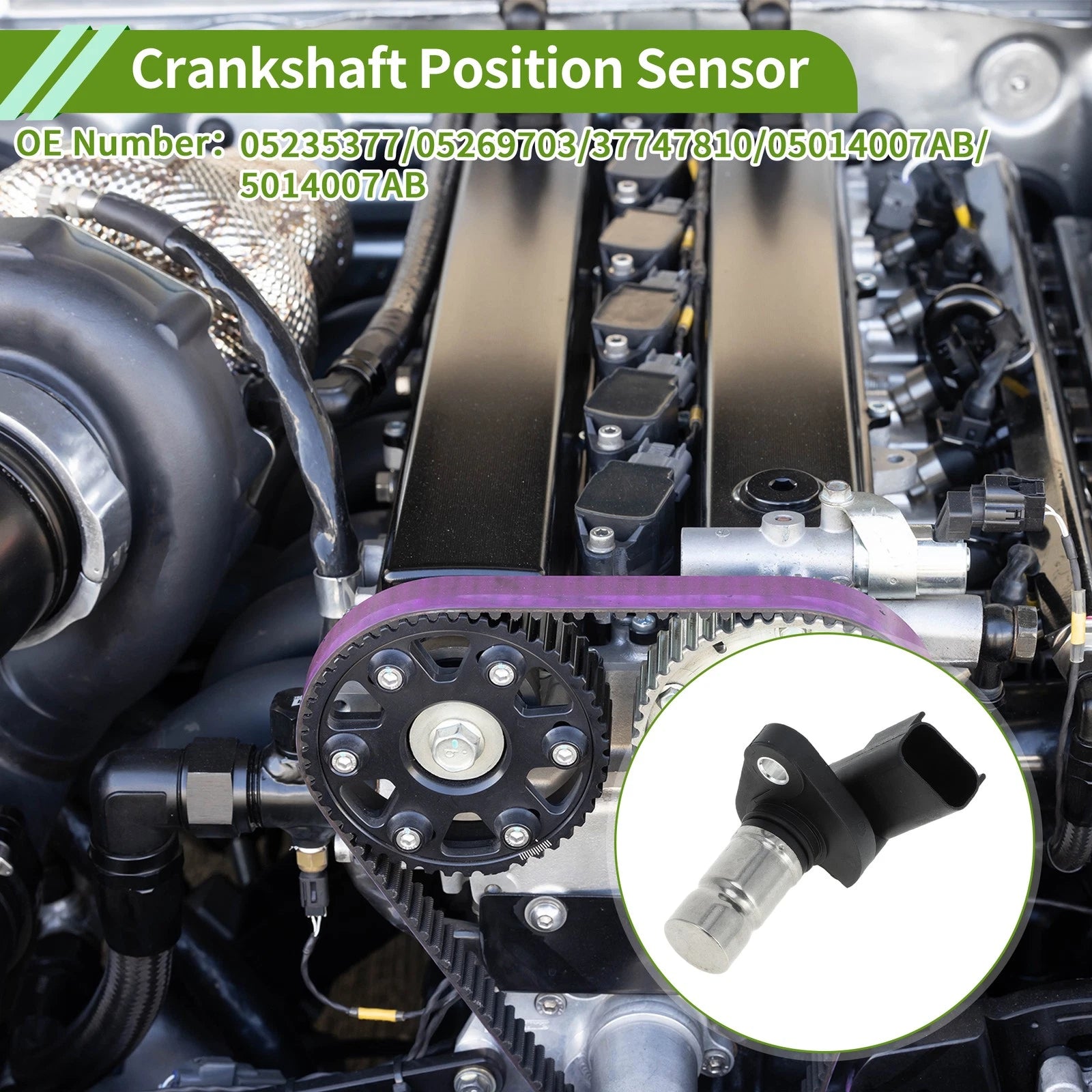 Crankshaft Position Sensor for Chrysler Cirrus (1995–2000) No. 5014007AB