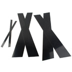 Black Door Trim Cover Kit for Honda Civic (2006-2011) 6pcs