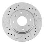 Front Drilled Disc Rotors Brake Pads for Dodge Grand Caravan (2008–2020)