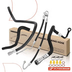 Set of 4 Power Steering Pressure & Return Hose for BMW 128i (2008–2013)
