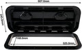 Marine Deck Access Hatch 24" x 9-5/8" Rectangle Boat Hatch & Lid (180°)