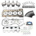 Engine Pistons and Gaskets Kit for Audi VW Jetta (2006–2018)
