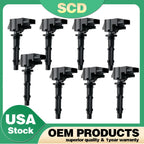 8X Ignition Coils for Mercedes-Benz GLK350 E300 E350 C300 C350 ML350 (2005–2013) UF535