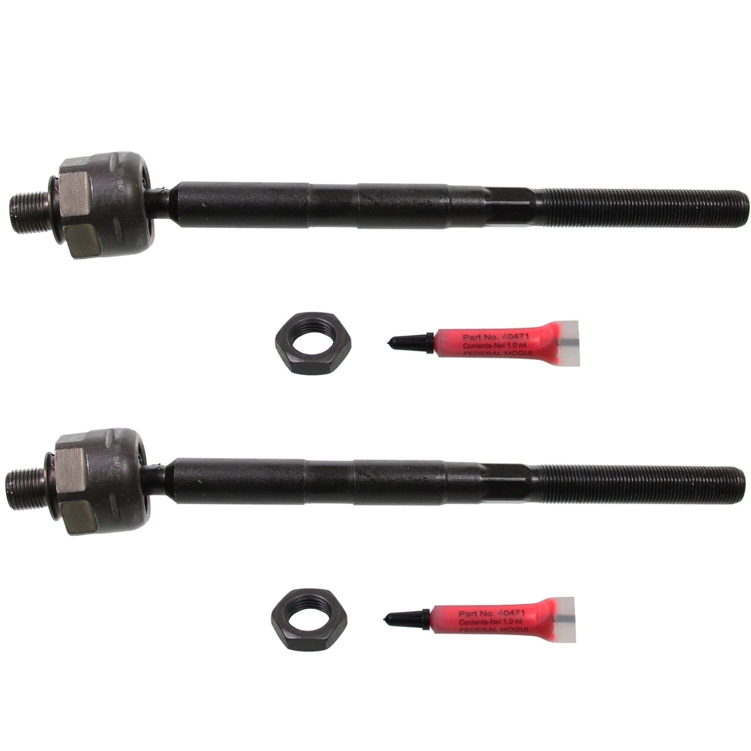 Set of 2 Inner Steering Tie Rod Ends Moog for Chevy Colorado GMC Canyon (2004–2012)