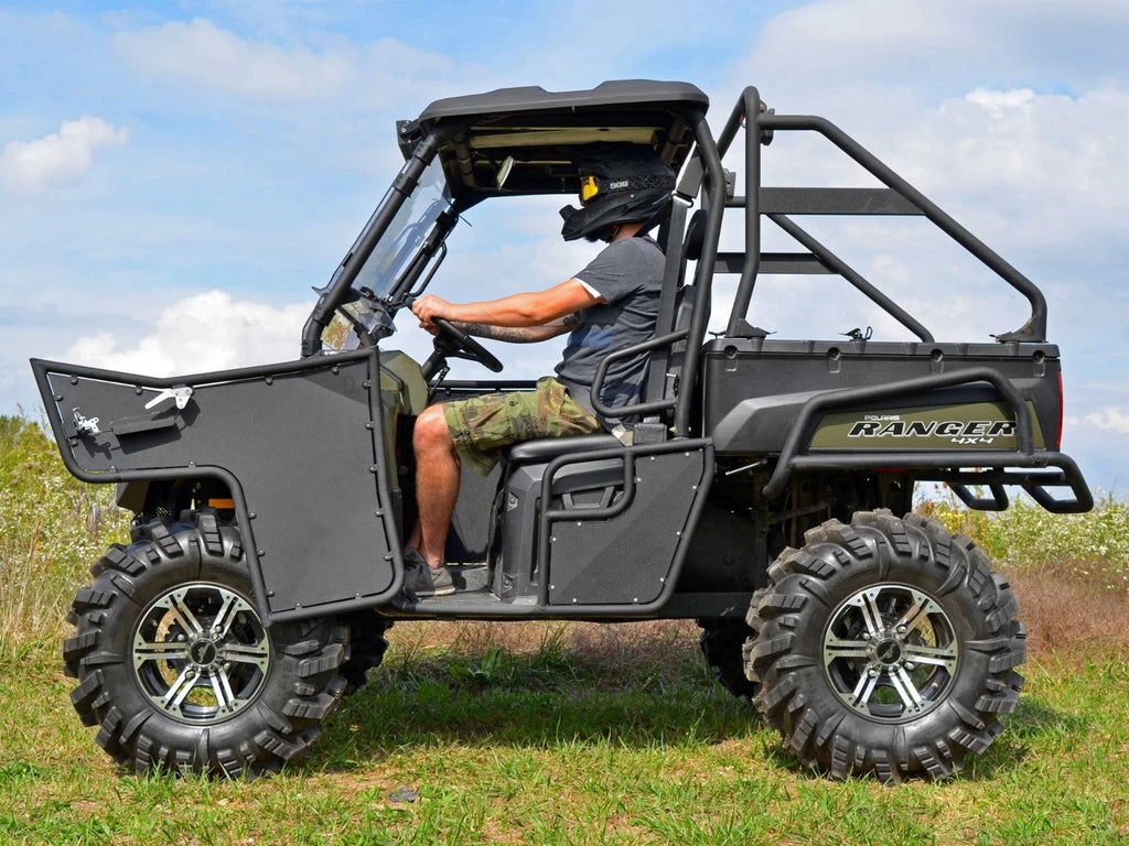 SuperATV Heavy Duty Aluminum Doors for Polaris Ranger 570 (2016–2023)