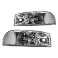 Headlight Assembly for GMC Yukon (2000–2005) Halogen V8 5.3L Chrome