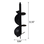 10" Earth Auger Drill Bit for Gas Powered Post Hole Digger (Gas Models)