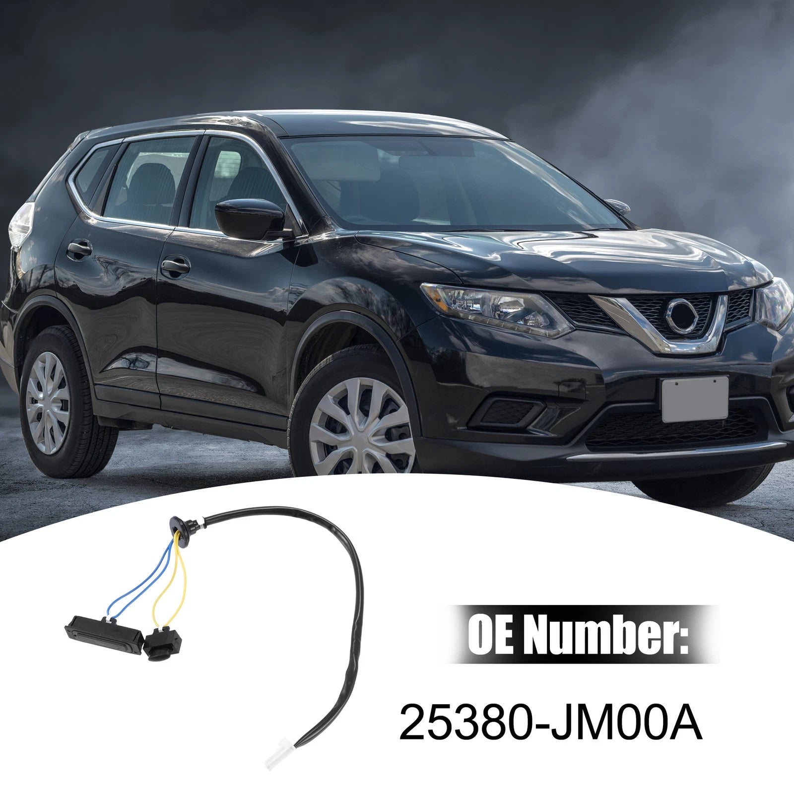 Rear Door Trunk Liftgate Release Switch 25380-JM00A for Nissan Rogue (2010)