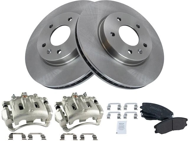 Front Brake Pad Rotor Caliper Set for Suzuki XL7 (2007–2009) FW654SV