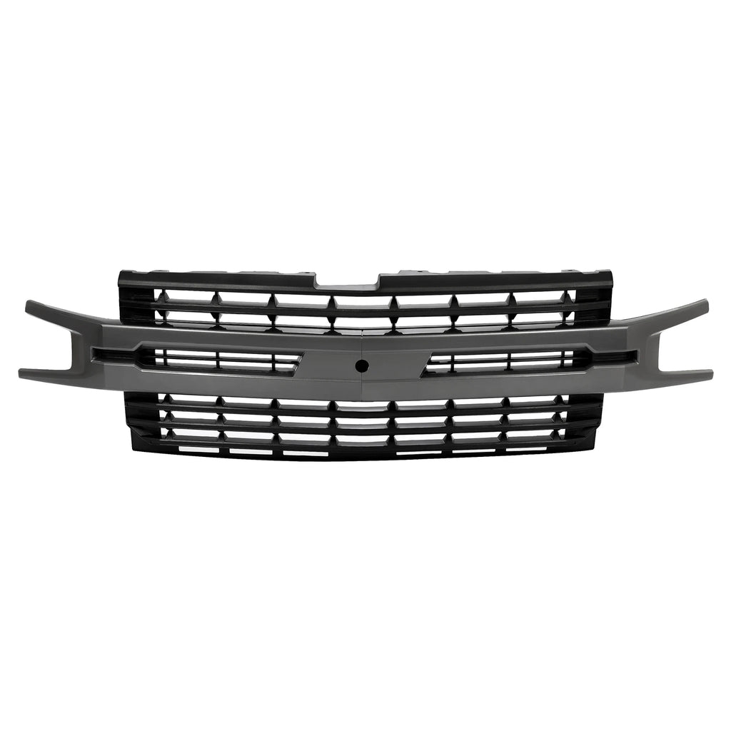 Front Bumper Hood Upper Grille for Chevrolet Silverado 1500 (2019-2022)