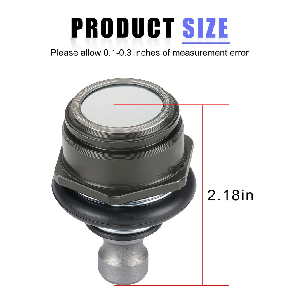 Set of 2 Front Lower A Arm Ball Joints for Kawasaki KVF300 KVF400 (1999–2006)