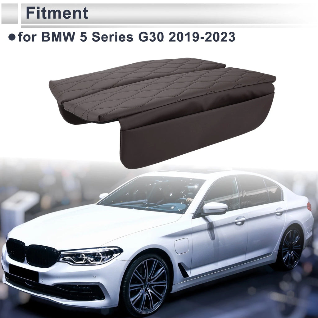 Center Console Cover for BMW 5 Series G30 (2019–2023) Dark Brown