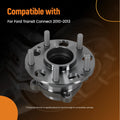 2X Rear Wheel Hub Assembly for Ford Transit Connect (2010–2013) 512439