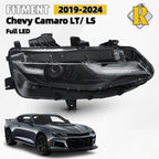 LED Headlight Right Passenger Side for Chevy Camaro LS LT (2019–2024)