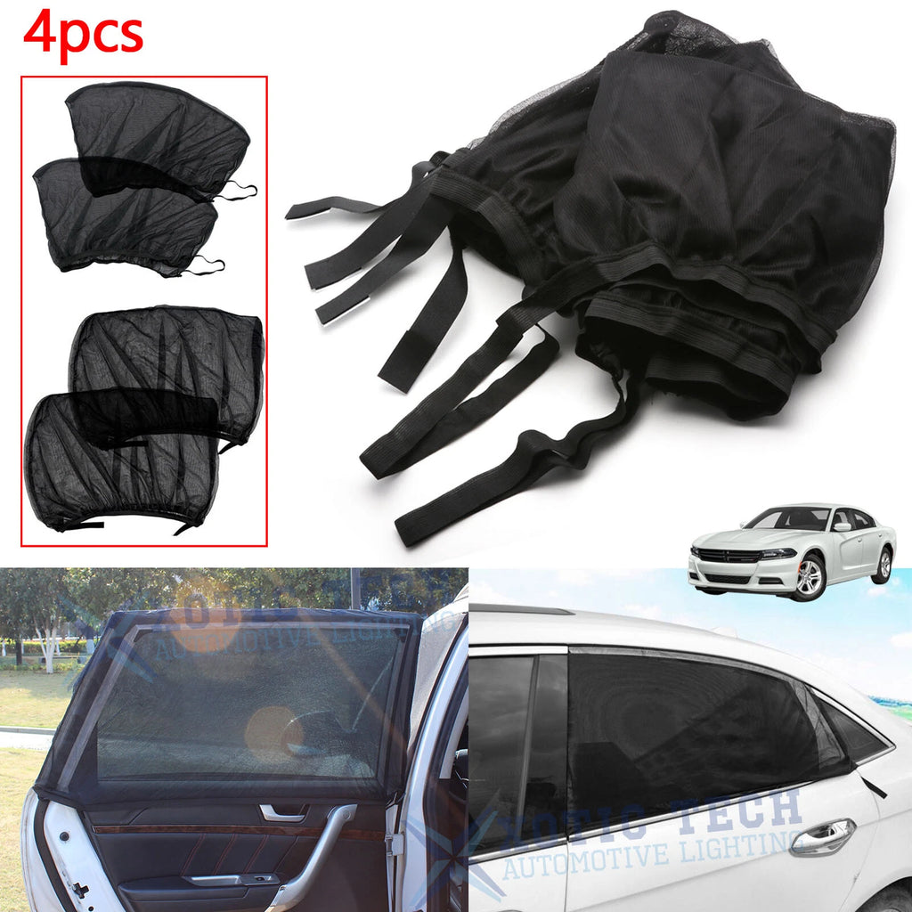 Car Side Window Sunshade Mesh Shield UV Protection for Dodge Grand Caravan (2008–2020)