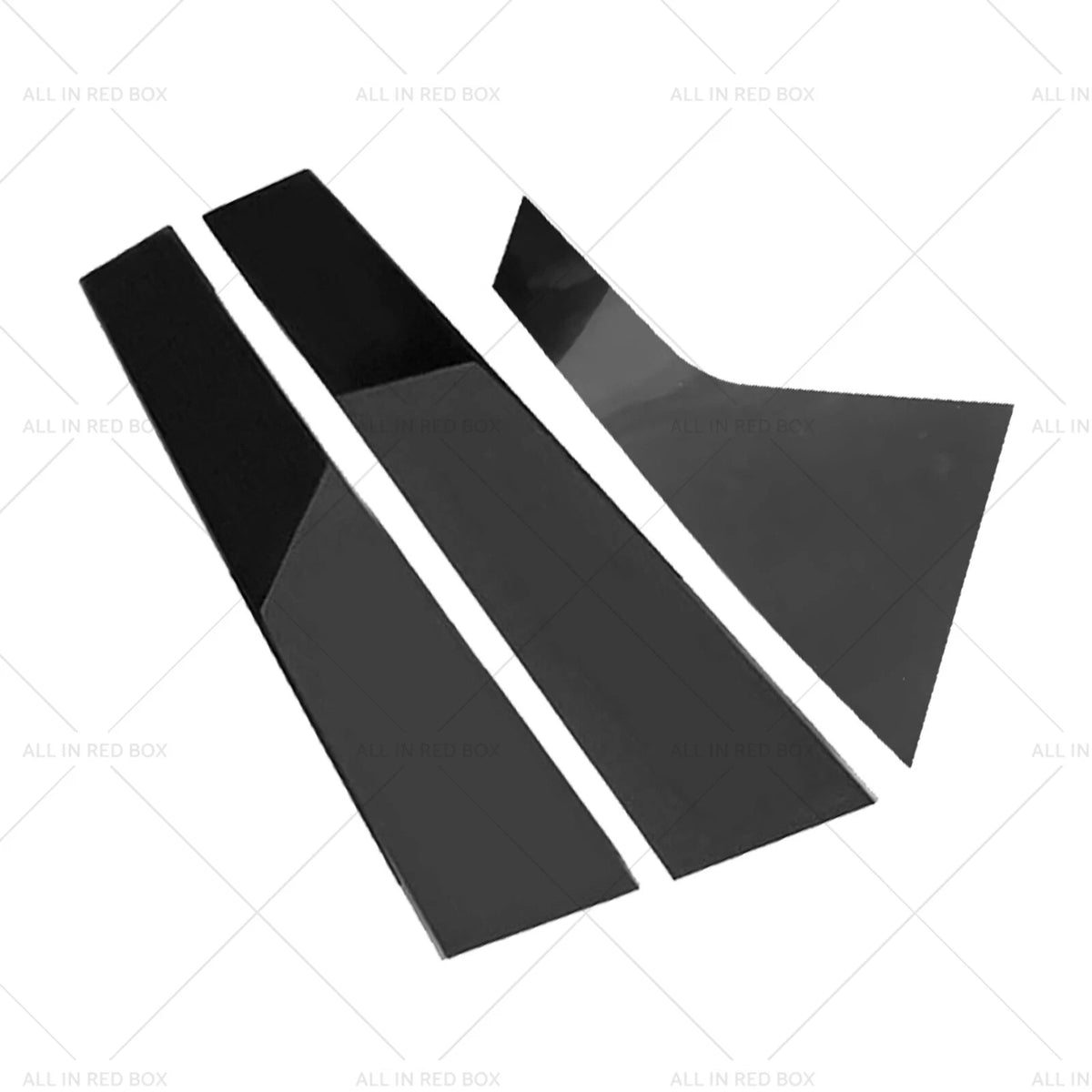 6PCS Black Pillar Post Cover Trim for Cadillac XT5 (2017–2023)