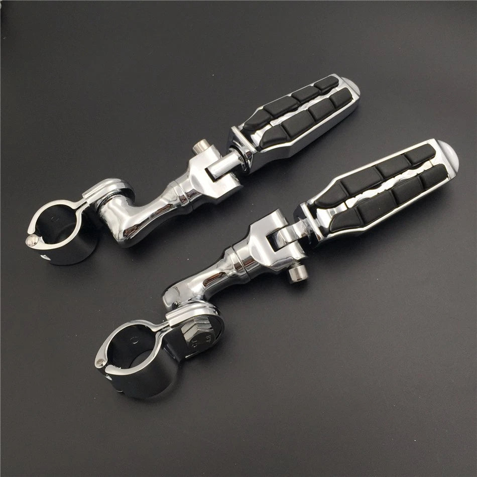 Chrome 1.5" Foot Peg for Harley Sportster 883 1200 (2004–2023)