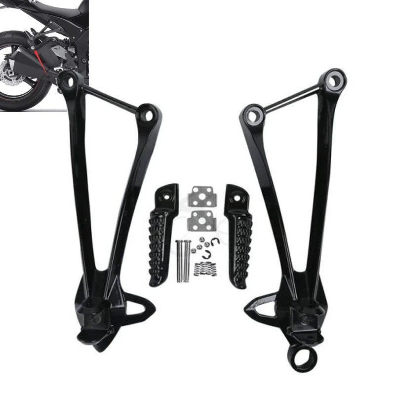 Rear Footrest Foot Pegs Bracket for Kawasaki Ninja ZX636 (2013–2024), ZX10R (2008–2010)