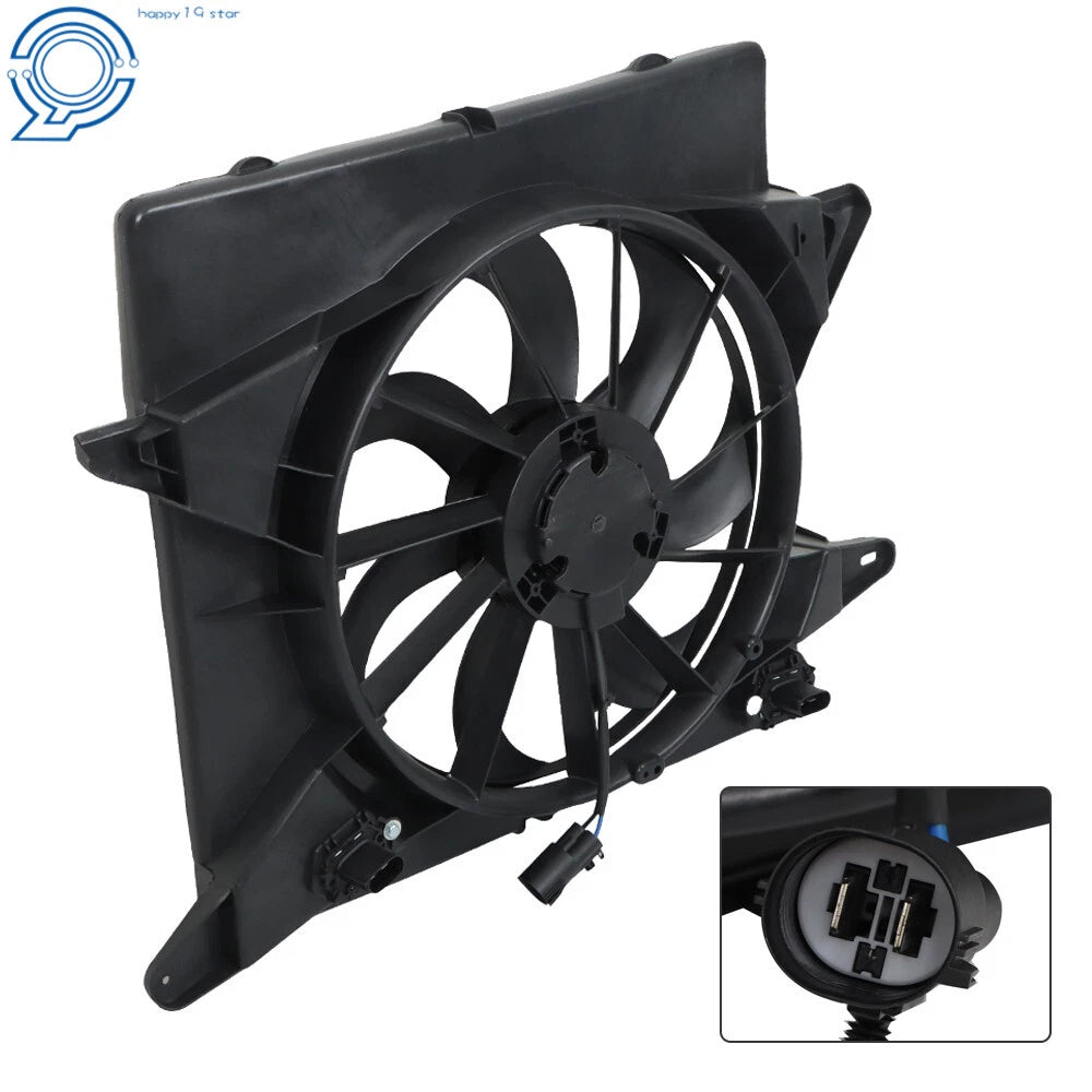 Radiator Condenser Cooling Fan for Cadillac SRX (2010–2016)