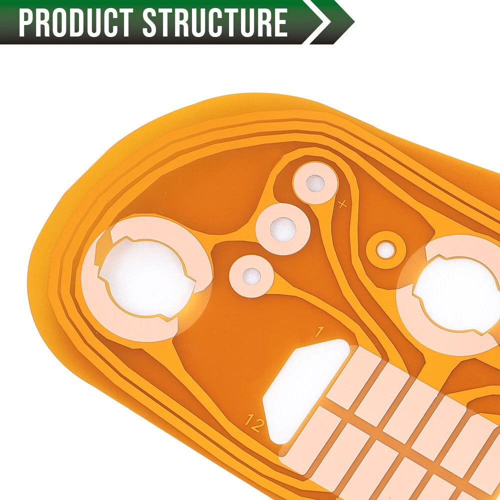 Instrument Panel Circuit Board for Jeep Wrangler (1987–1991) Orange