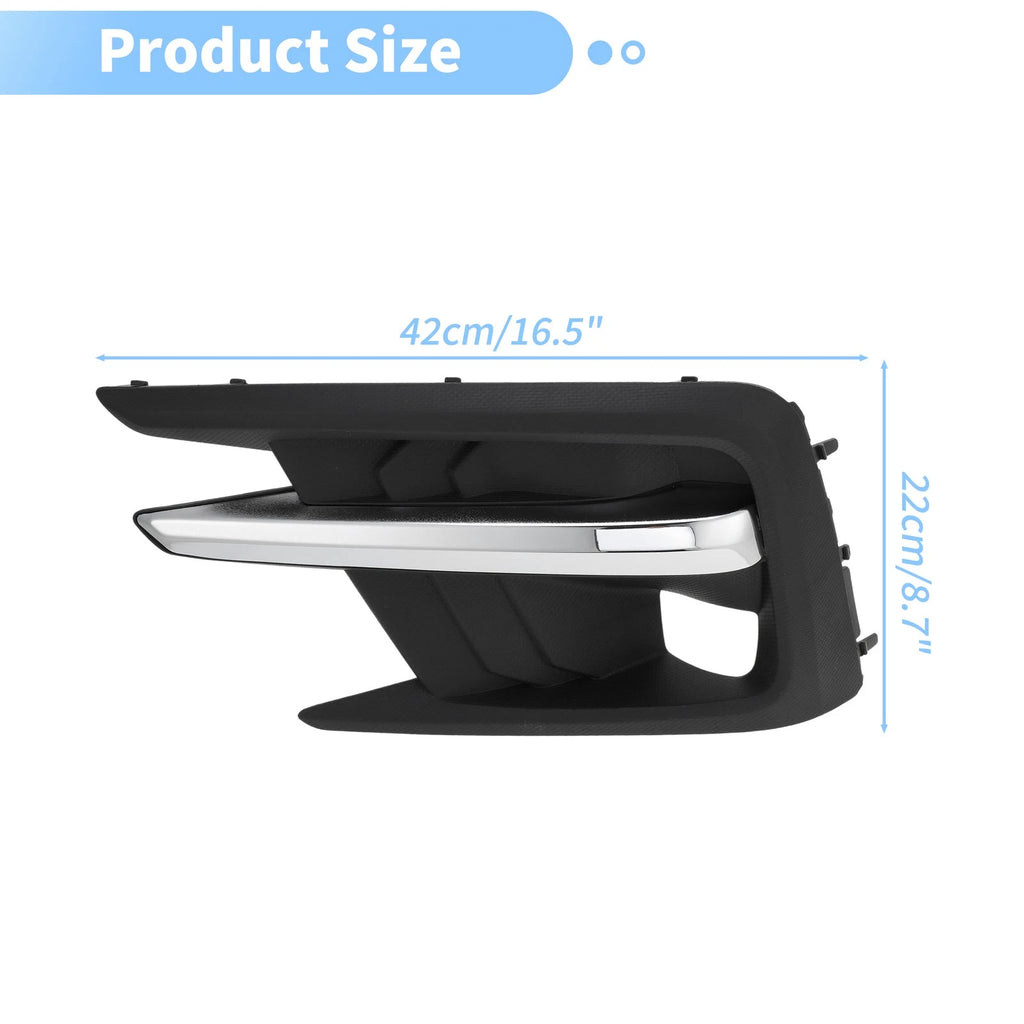 Left Side Front Bumper Fog Light Lamp Cover 57731XC03A for Subaru Ascent (2019–2021)