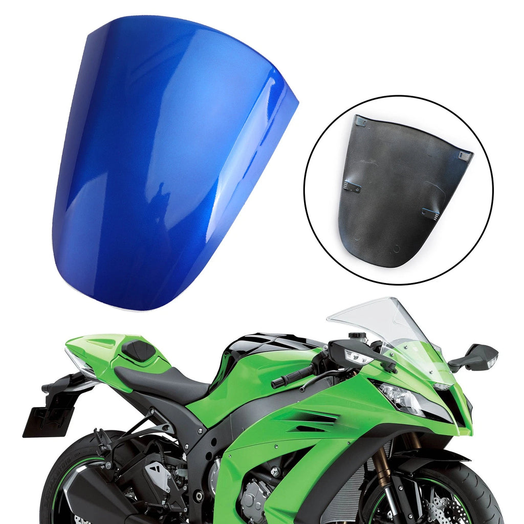ABS Rear Seat Fairing Cover Cowl for Kawasaki Ninja ZX12R (2000–2008) Blue