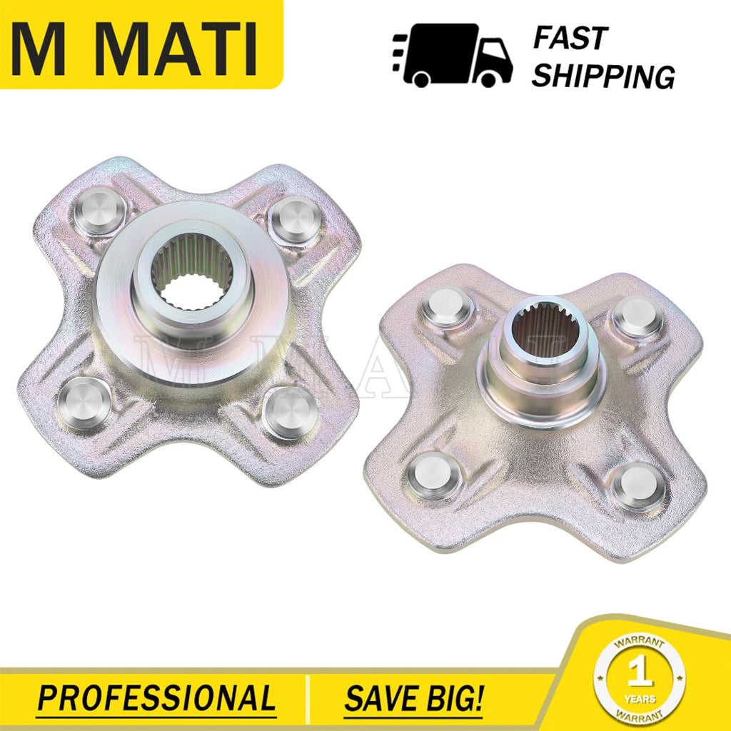 2 Rear Wheel Hubs for Honda Rancher 420 2x4 TRX420TM1 (2014–2024)