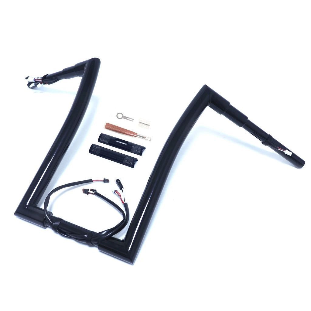 12" Prewired Handlebar for Harley-Davidson Road King FLHR FLHRC (2016–2023)