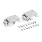 Chrome Trunk Lock Hinges for Harley Touring CVO Road King Street Glide (1988–2013)