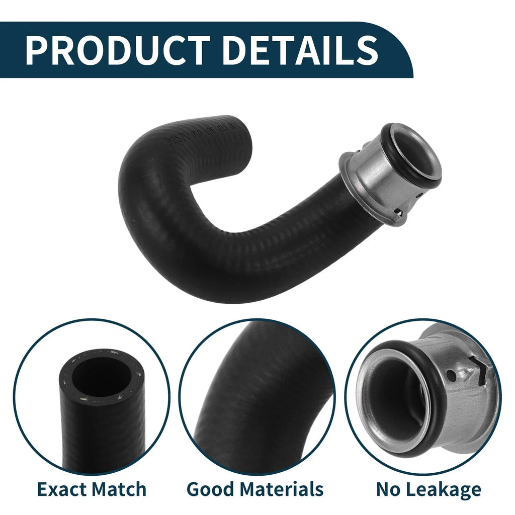 Radiator Hose for Porsche Panamera 2010-2016 Rubber Coolant Pipe