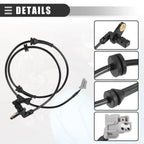 Front Wheel Speed Sensors for Nissan X-Trail T30 2.5L (2003-2007)