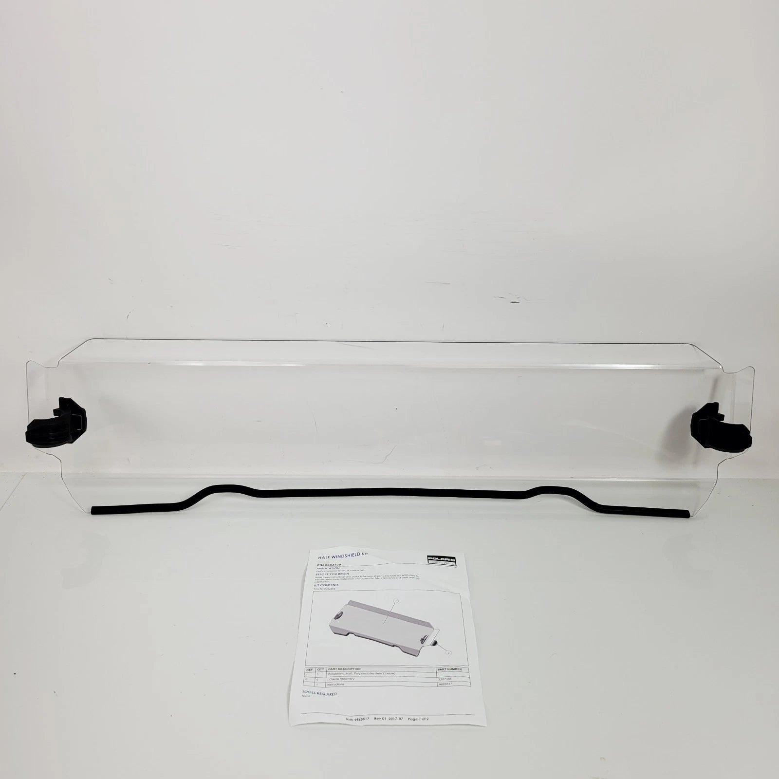 Polaris RZR Half Windshield Hard Coat Poly 2883109 (OEM)