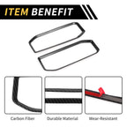 Set of 1 Carbon Fiber Seat Adjustment Button Panel for Toyota Tundra (2022–2024)