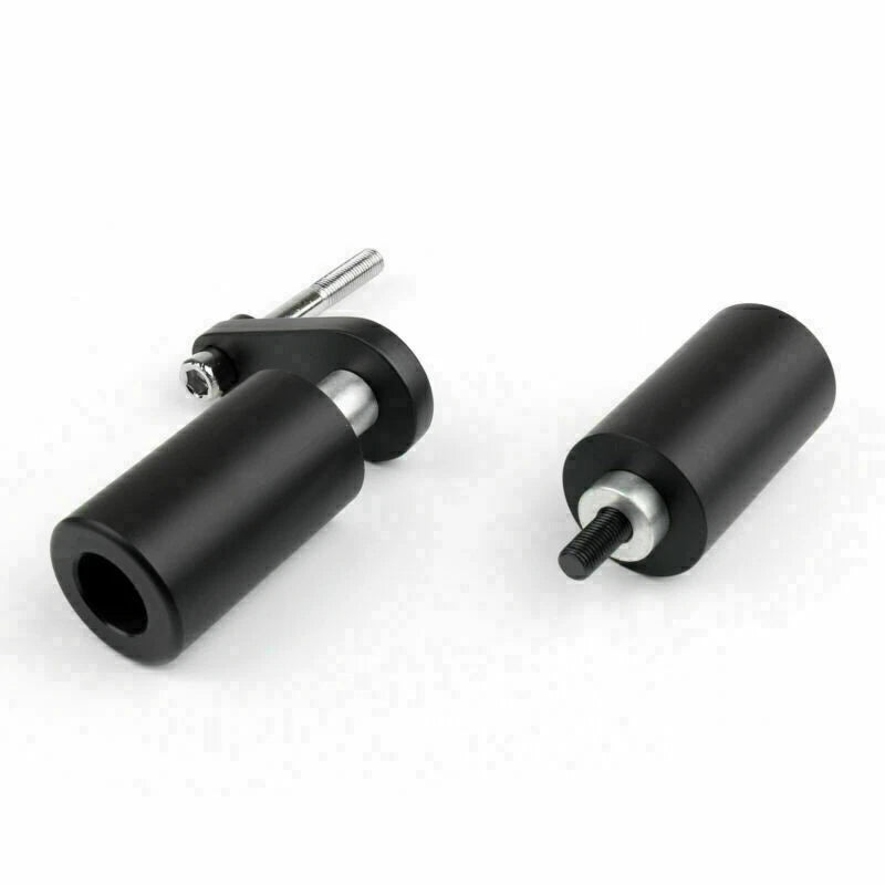 Frame Slider Crash Protector for Yamaha YZF R6 R6S (2003–2008) No Cut Blk