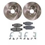 Disc Brake Rotor and Pad Kit for Ford Thunderbird (2002–2005)