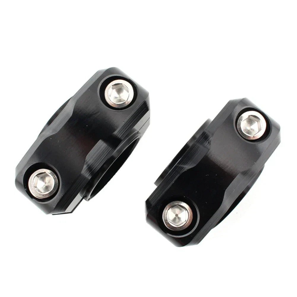 28mm CNC Motorcycle Universal Handlebar Fat Bar Riser Mount Clamp