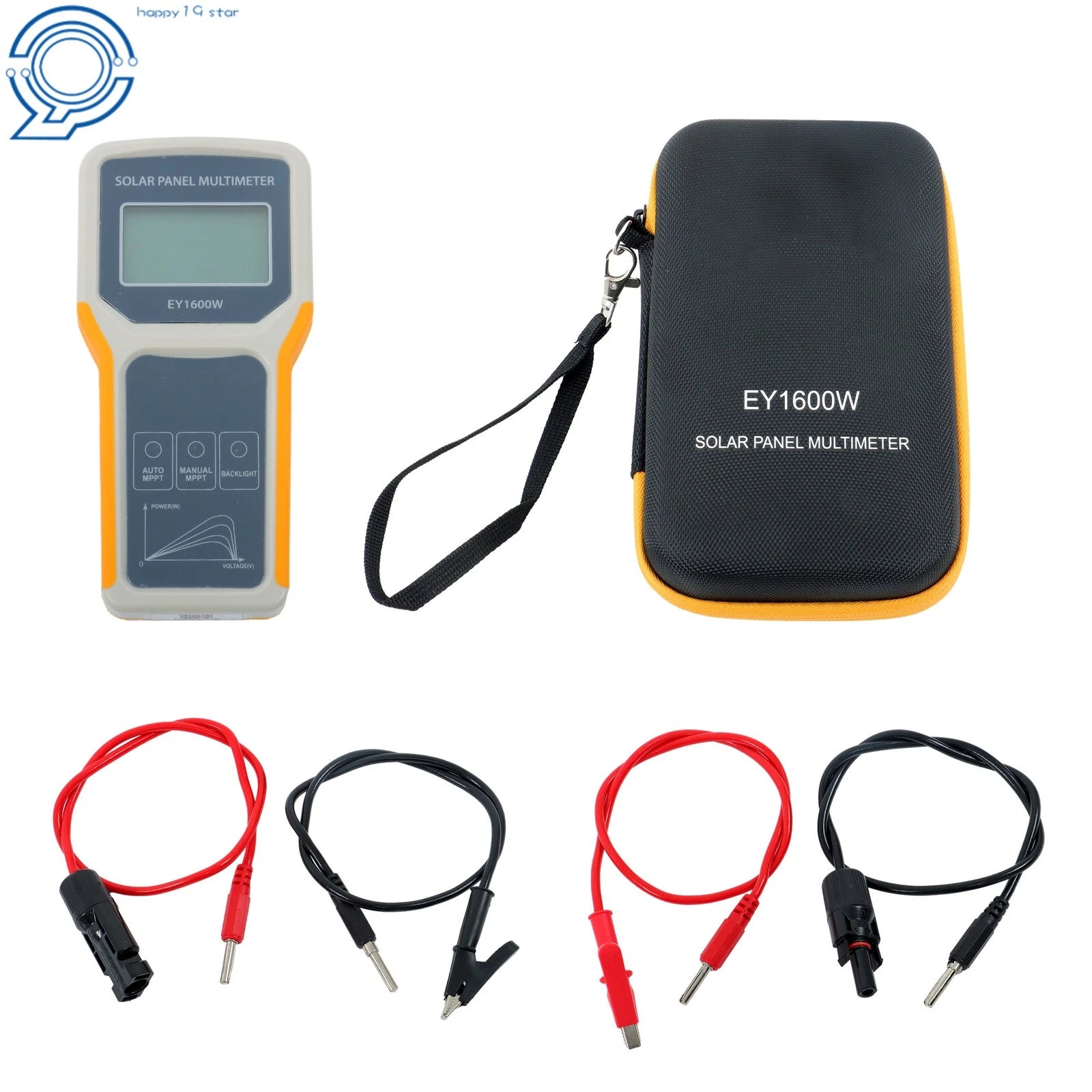Solar Energy Multimeter 1600W MPPT for Power & Voltage Tracking
