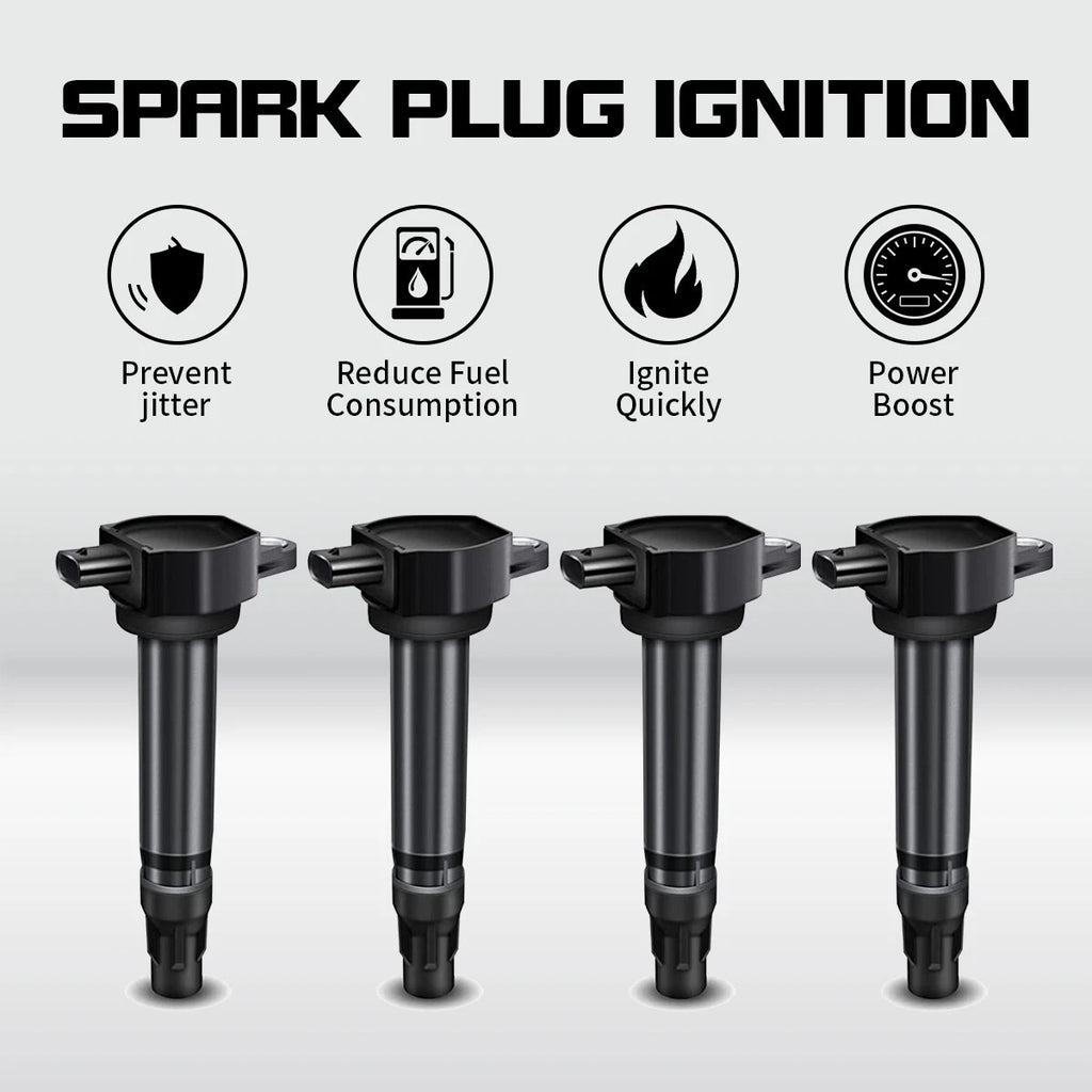 4X Ignition Coil for Jeep Patriot, Dodge Journey, Avenger, Chrysler 2007–2018 UF557