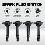 4X Ignition Coil for Jeep Patriot, Dodge Journey, Avenger, Chrysler 2007–2018 UF557