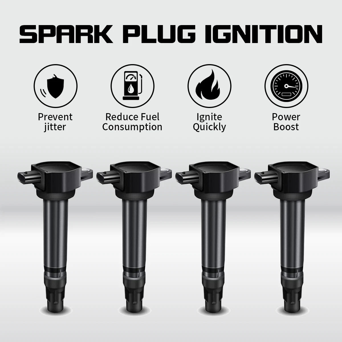 4X Ignition Coil for Jeep Patriot, Dodge Journey, Avenger, Chrysler 2007–2018 UF557