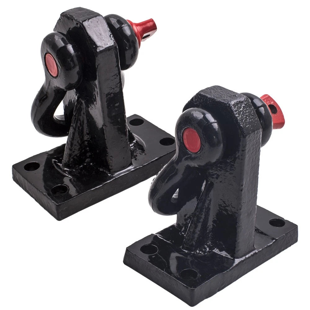Pair Front Tow Hooks for DODGE RAM 2500 / 3500 2010 2011 2012 2013 2014 - 2019