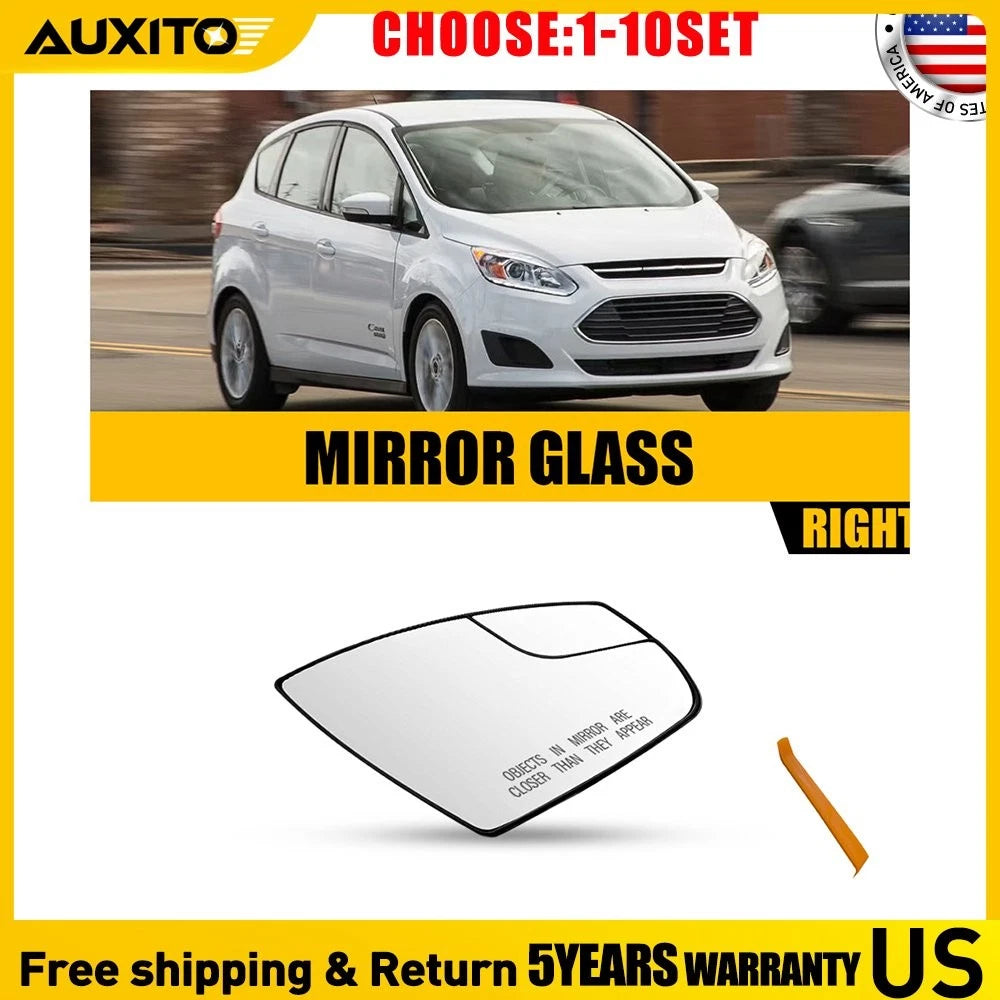 Dual Mirror Glass for Ford Escape, C-Max (2013–2018)