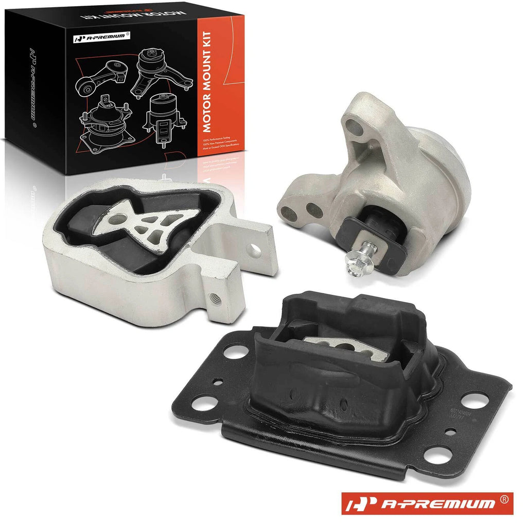 3X Engine Motor & Transmission Mounts for Ford Fusion (2006–2012)