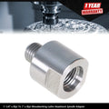Spindle Adapter for Woodworking Lathe (1-1/4" x 8tpi to 1" x 8tpi)