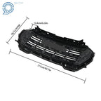 Bumper Grille for GMC Terrain AT4 (2022–2024) Gloss Black Plastic Grill