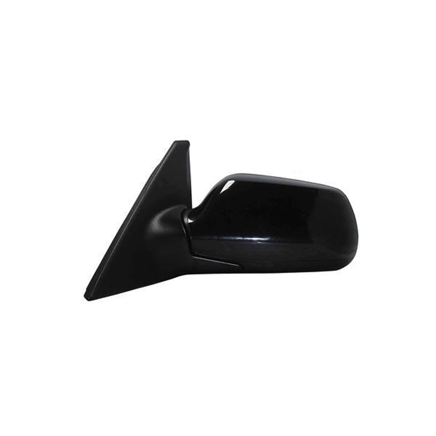Replacement Ready to Paint Driver Side Power Door Mirror w/o Heated Glass