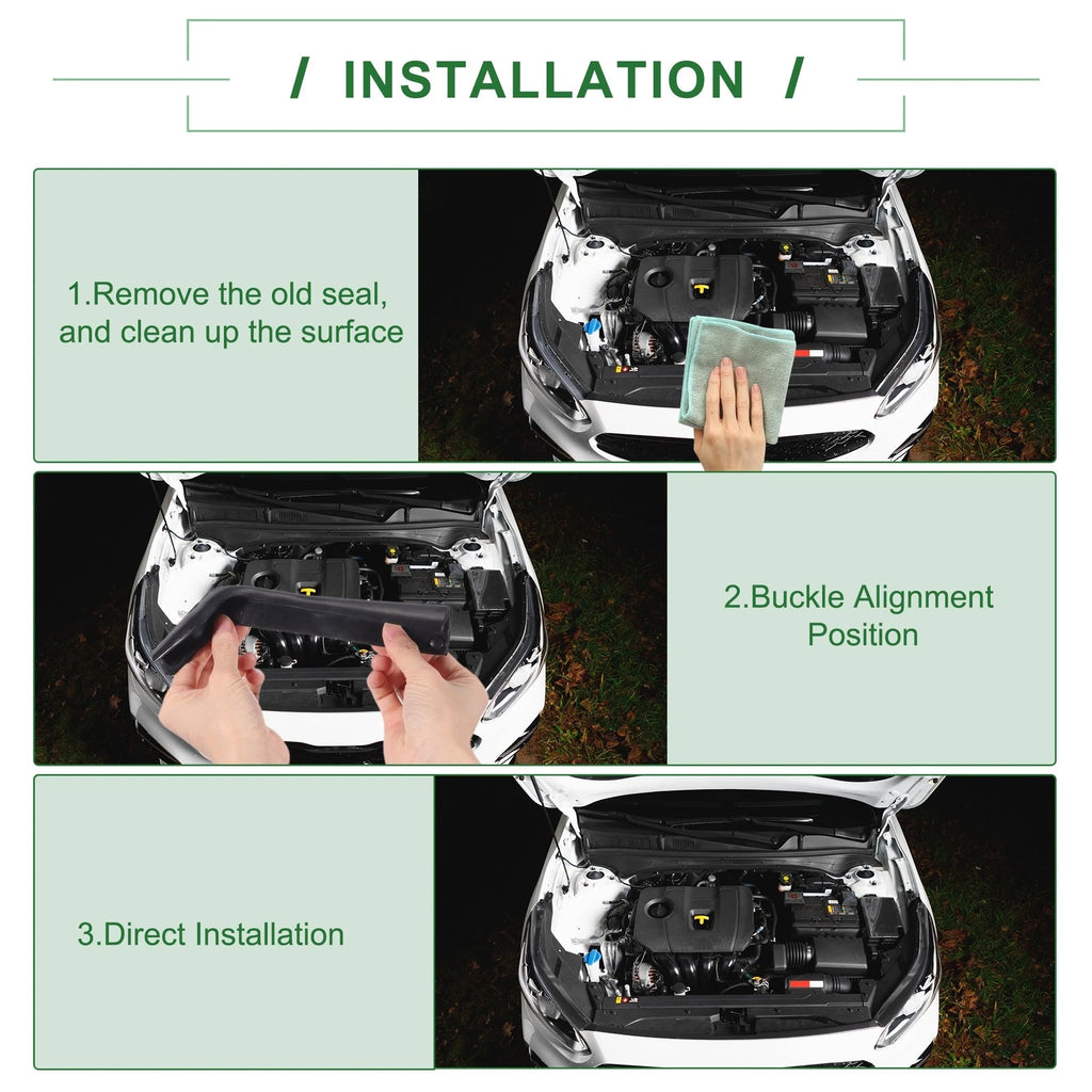 Front Engine Hood Sealing Strip No.74148TBCA01 for Honda Civic (2016–2021)